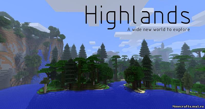 [1.5.1] [Forge] Highlands - Много новых биом в Minecraft 1.5.1